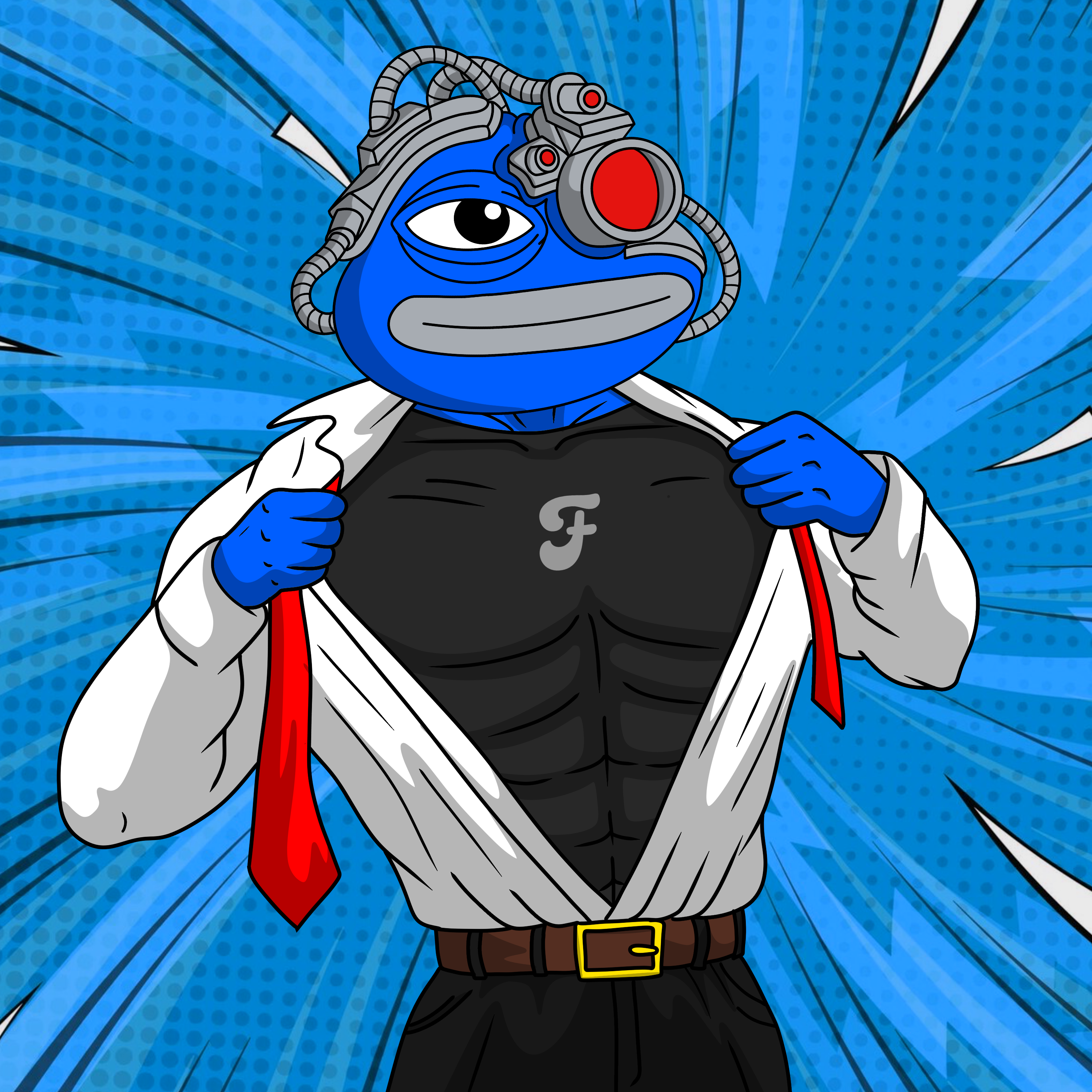 Forg the Cyborg Frog